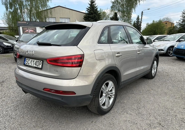 Audi Q3 cena 66900 przebieg: 198000, rok produkcji 2013 z Częstochowa małe 529